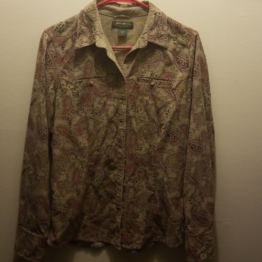 Eddie Bauers womens button down.